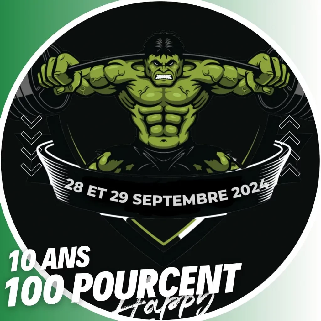 Anniversaire : 10ans de 100PourcentCrossfit