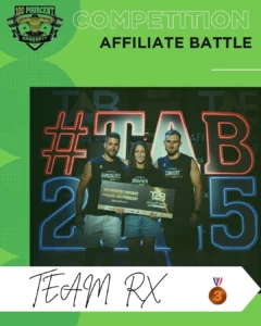 Retour sur les Affiliate Battle TAB 2025 - Athlètes 100 Pourcent Crossfit